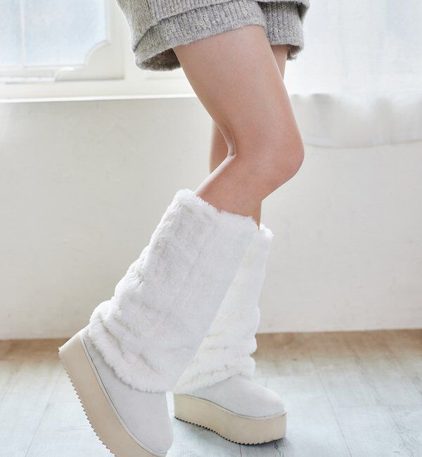  「2wayフェイクムートンブーツ」|その他|