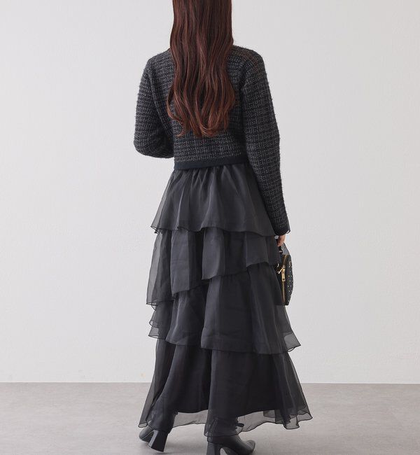  「ティアードロングスカート」|スカート|