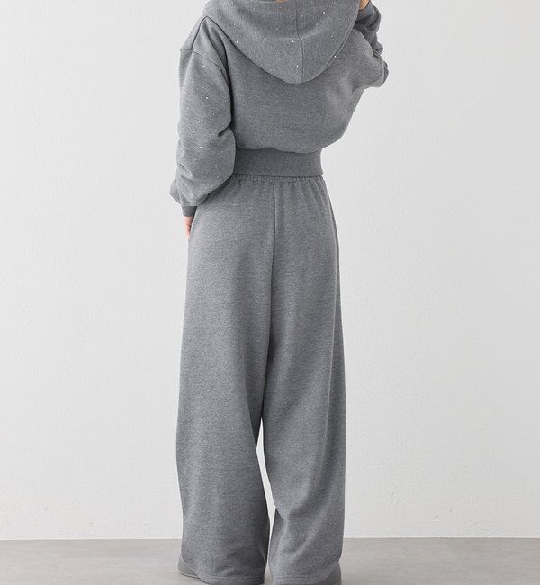  「【セットアップ可能】ビジューパーカー」|プルオーバー|