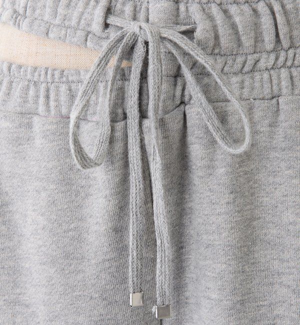  「【セットアップ可能】サイドカットレースアップスウェットパンツ」|その他|