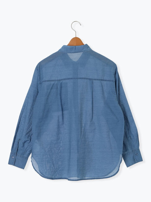 Lugnoncure「インディゴシアーシャツ《2025autumn catalog item》」|シャツ・ブラウス|