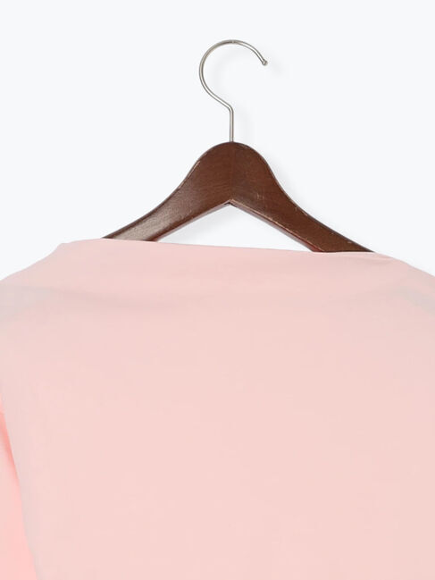 Te chichi「スムースアシメロングスリーブプルオーバー《2025Autumn catalog vol.2 item》」|Tシャツ・カットソー|