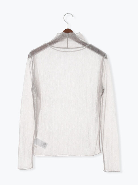 Te chichi「ラメプリーツシアータートルインナー」|Tシャツ・カットソー|