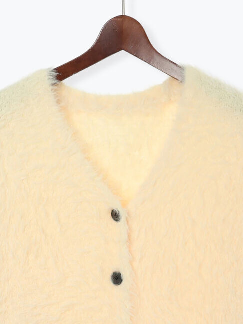 Te chichi「シャギーVネックカーディガン」|カーディガン|