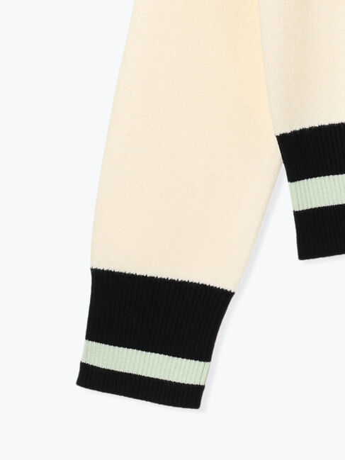 Te chichi「バイカラークラシカルカーディガン」|カーディガン|