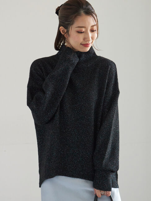 Te chichi「【宮本茉由着用】MIXラメニット」|ニット・セーター|