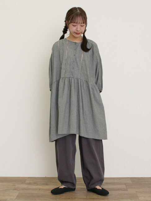 Samansa Mos2「ニットスカラップバレエシューズ」|ビジネス・ドレスシューズ|