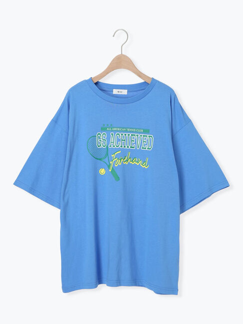SM2「プリントアソートBIGシルエットTシャツ」|Tシャツ・カットソー|ブルー