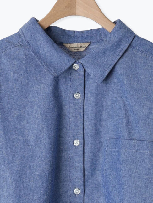 Samansa Mos2「ショート丈シャツ」|シャツ・ブラウス|