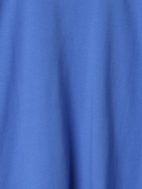 Samansa Mos2 blue「ロゴプリントTシャツ」|Tシャツ・カットソー|