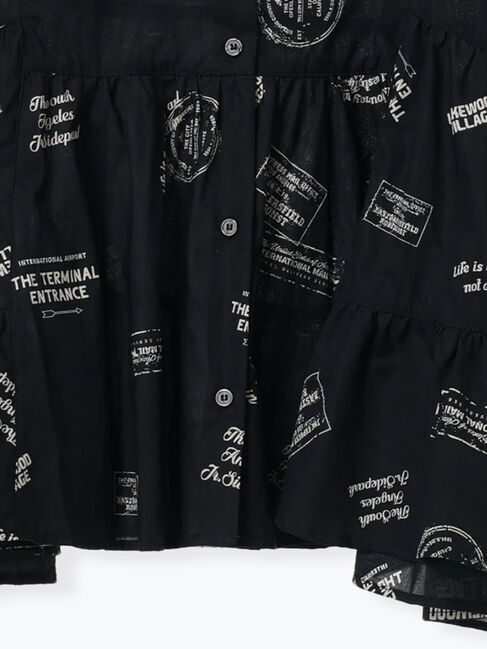 SM2「プリントアソートティアードブラウス」|シャツ・ブラウス|