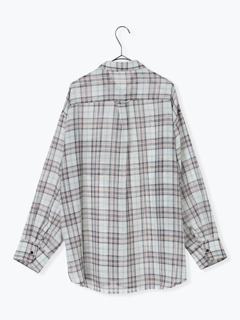 sm2rhythm「シアーチェックシャツ」|シャツ・ブラウス|