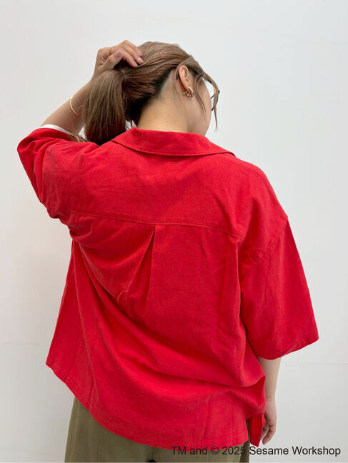 SM2「【SESAME STREET meets SM2】ワッペン付きボウリングシャツ」|シャツ・ブラウス|