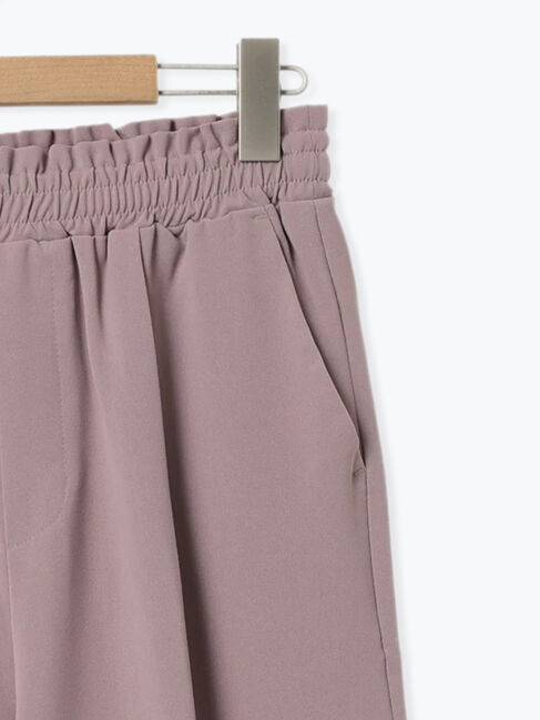 Samansa Mos2 blue「ストレートイージーパンツ」|その他|