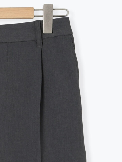 Samansa Mos2 blue「【イージーケア・吸水速乾】マルチスタイルタックストレートパンツ」|その他|