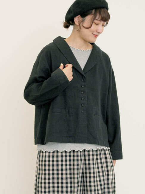 Samansa Mos2「[CYCLO]配色メロークルーネックカットソー」|Tシャツ・カットソー|