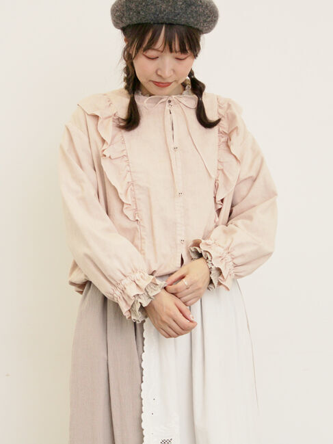 Samansa Mos2「リボンフリルジャケット」|その他|