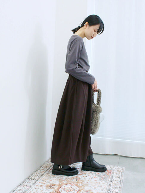 Samansa Mos2 blue「エンジニアブーツ」|ショートブーツ|