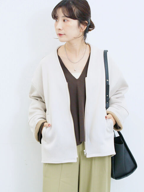 Samansa Mos2 blue「ポーチ付2WAYスクエアバッグ」|その他|