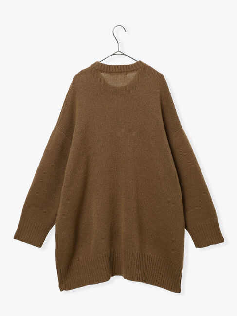 sm2rhythm「モヘヤライクニットチュニックワンピース」|ワンピース|