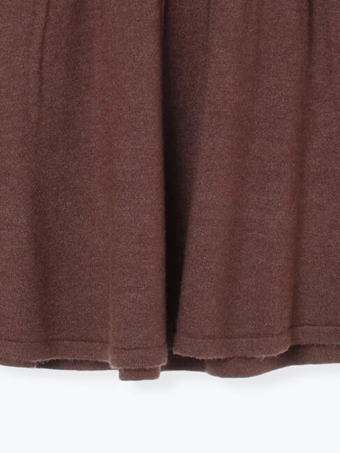 Samansa Mos2 blue「◎ペプラムニットプルオーバー」|ニット・セーター|