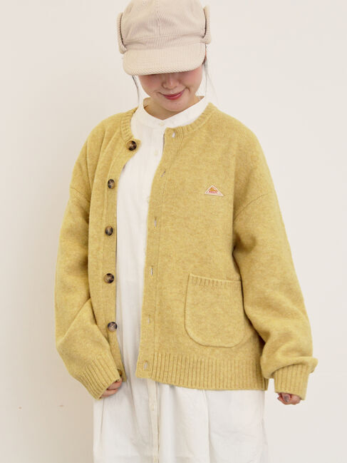 Samansa Mos2「【KELTY&times;Samansa Mos2】クルーネックカーディガン」|カーディガン|イエロー