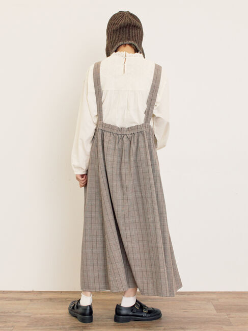 Samansa Mos2「前タックジャンパースカート」|ワンピース|