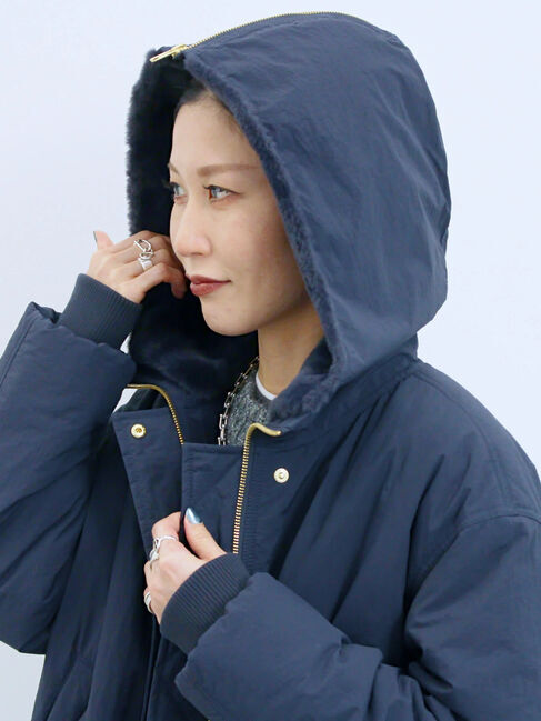 Samansa Mos2 blue「N-2Bジャケット」|その他|