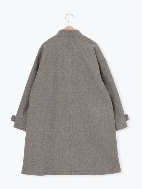 Samansa Mos2「ウールライクスタンドネックコート」|その他|