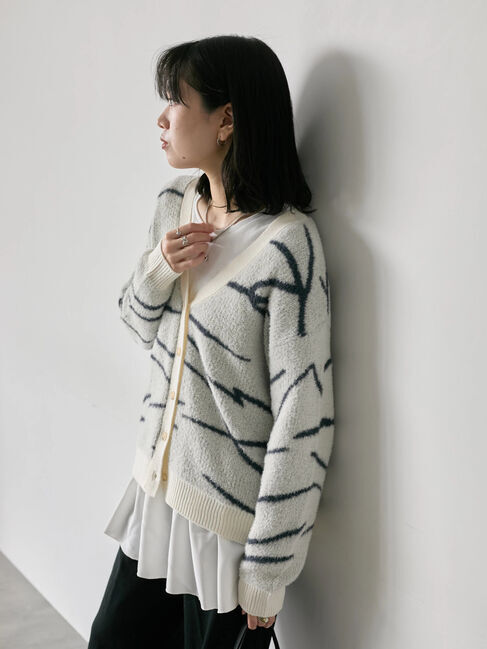 Samansa Mos2 blue「ペプラムプルオーバー」|Tシャツ・カットソー|