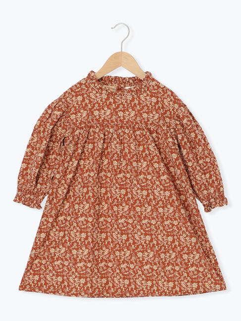 Samansa Mos2 Lagom「花柄ワンピース」|ワンピース|レッド