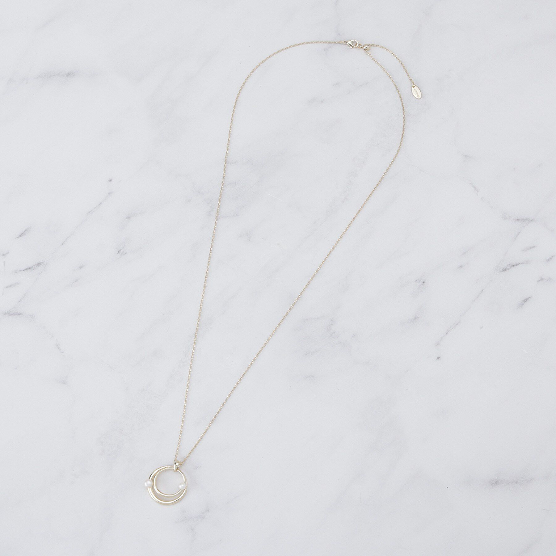 UNTITLED「【淡水パール】リングネックレス」|ネックレス|