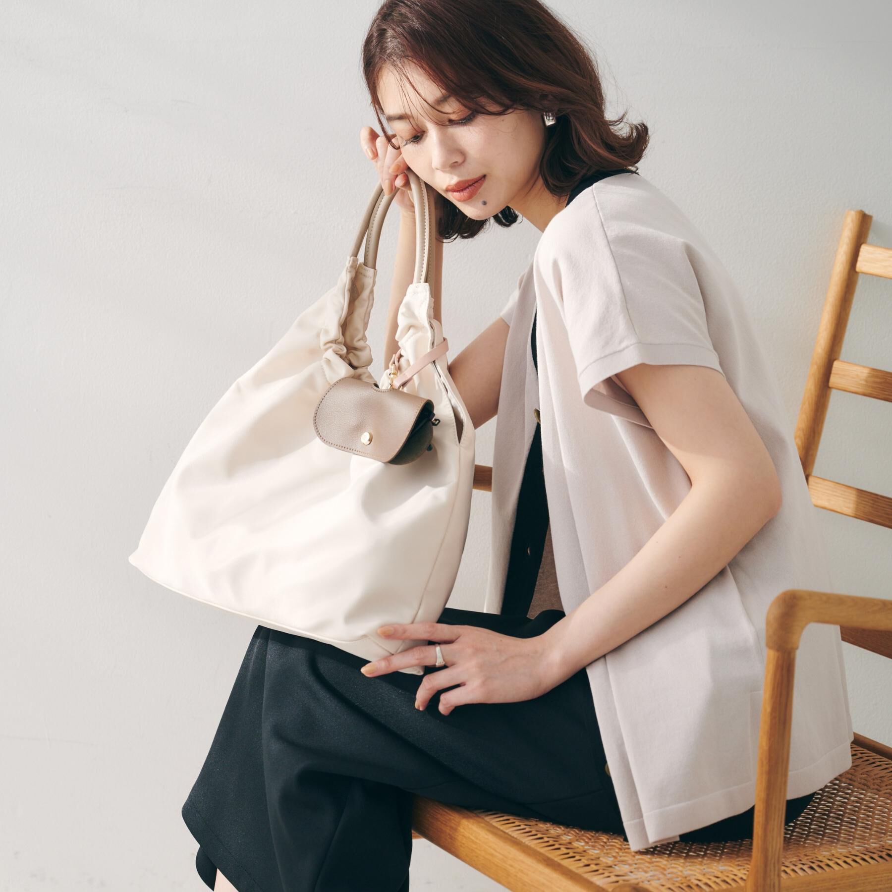 UNTITLED「バイカラーメガネストラップ」|その他|