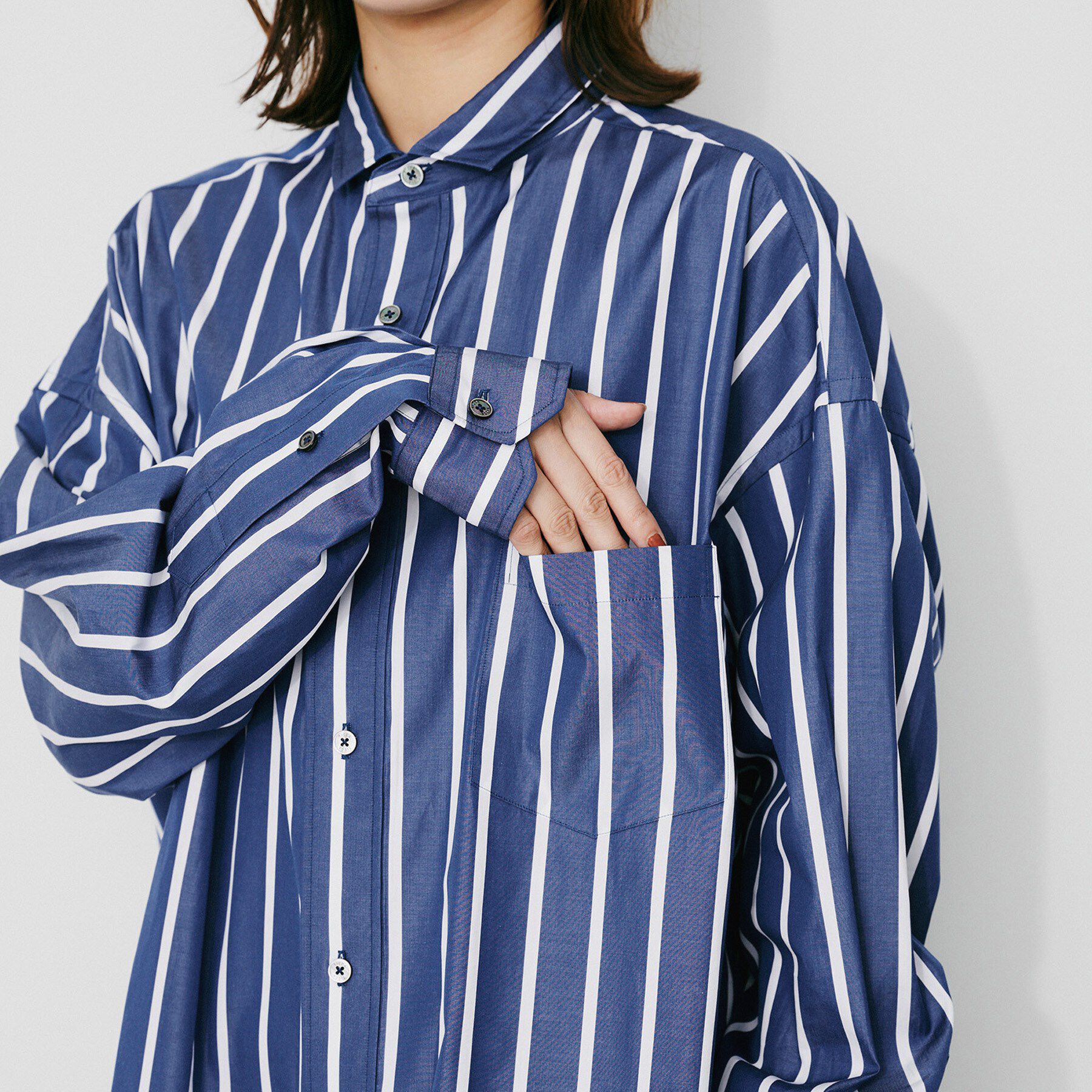 UNTITLED「【TICCA】スクエアビッグシャツ」|シャツ・ブラウス|