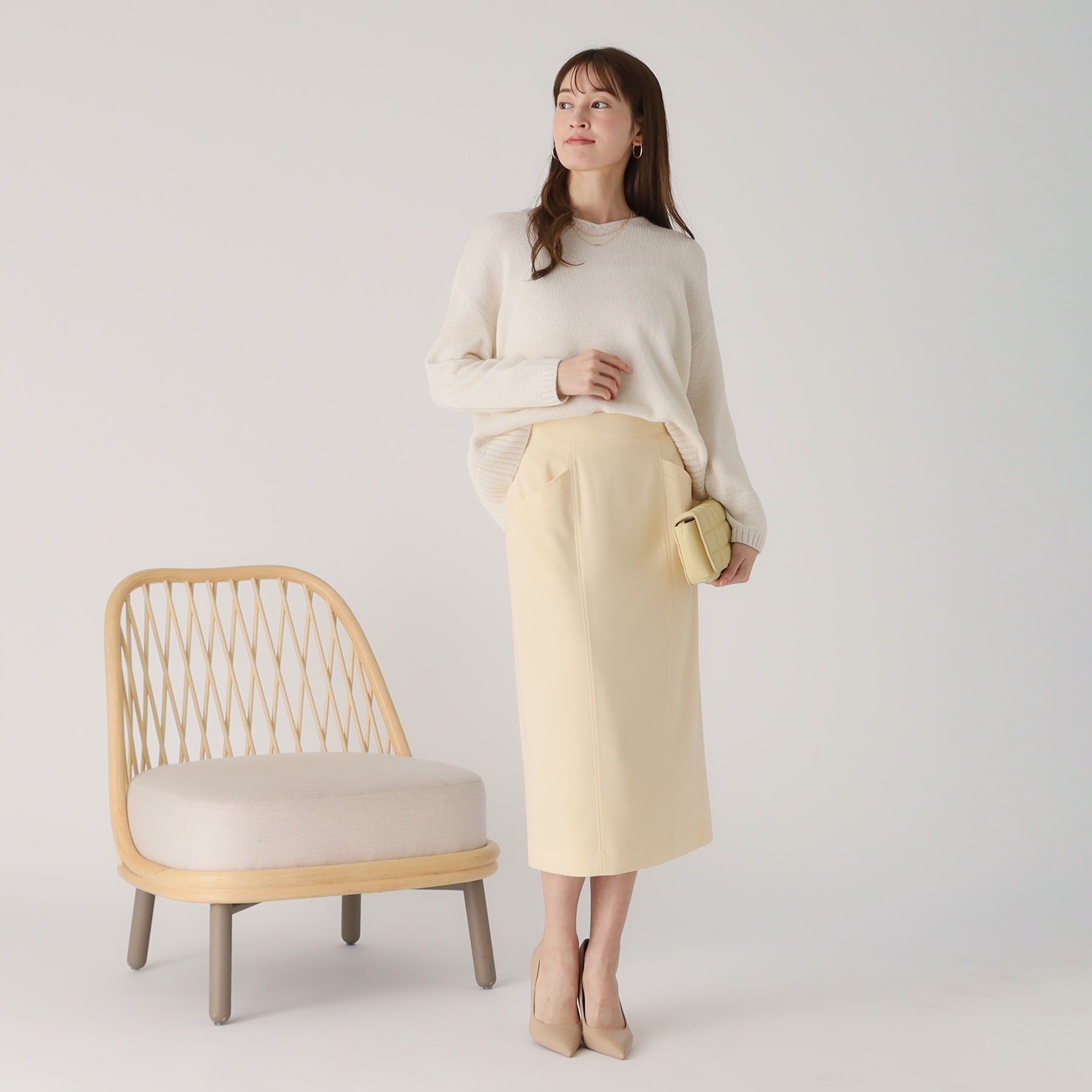 COUP DE CHANCE「【洗える／日本製】ナロータイトスカート」|スカート|