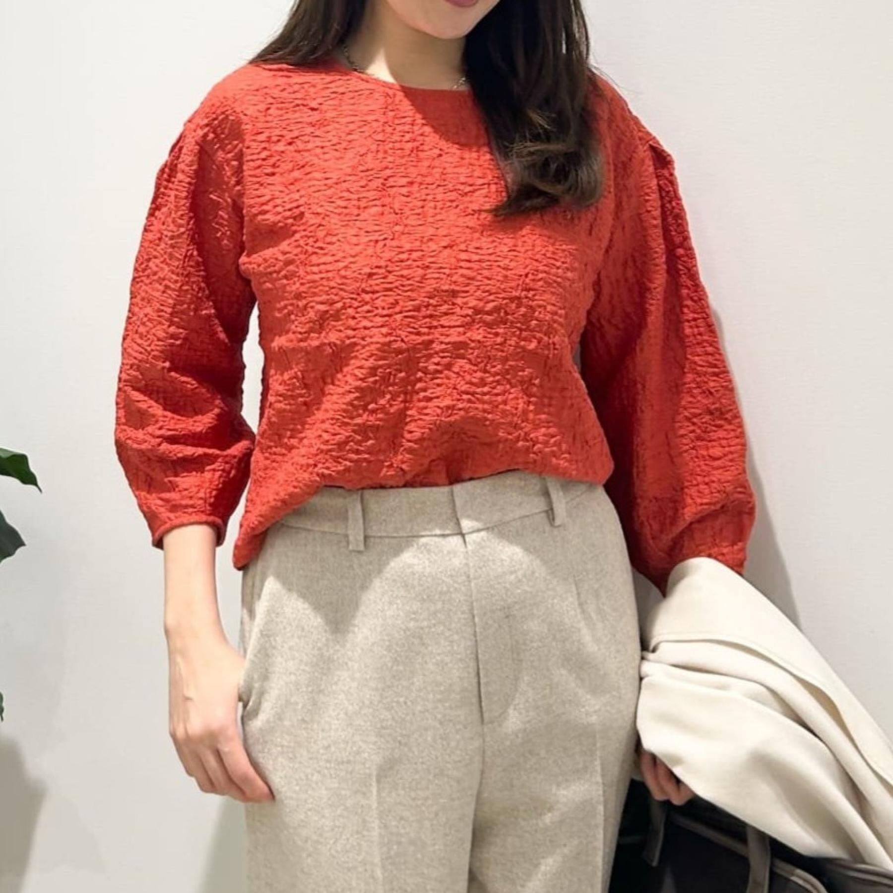 COUP DE CHANCE「【洗える】ジャージ素材プルオーバー」|Tシャツ・カットソー|