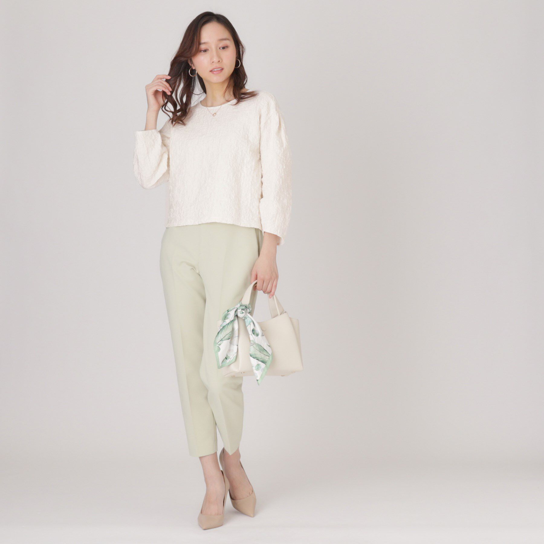 COUP DE CHANCE「【洗える】ジャージ素材プルオーバー」|Tシャツ・カットソー|