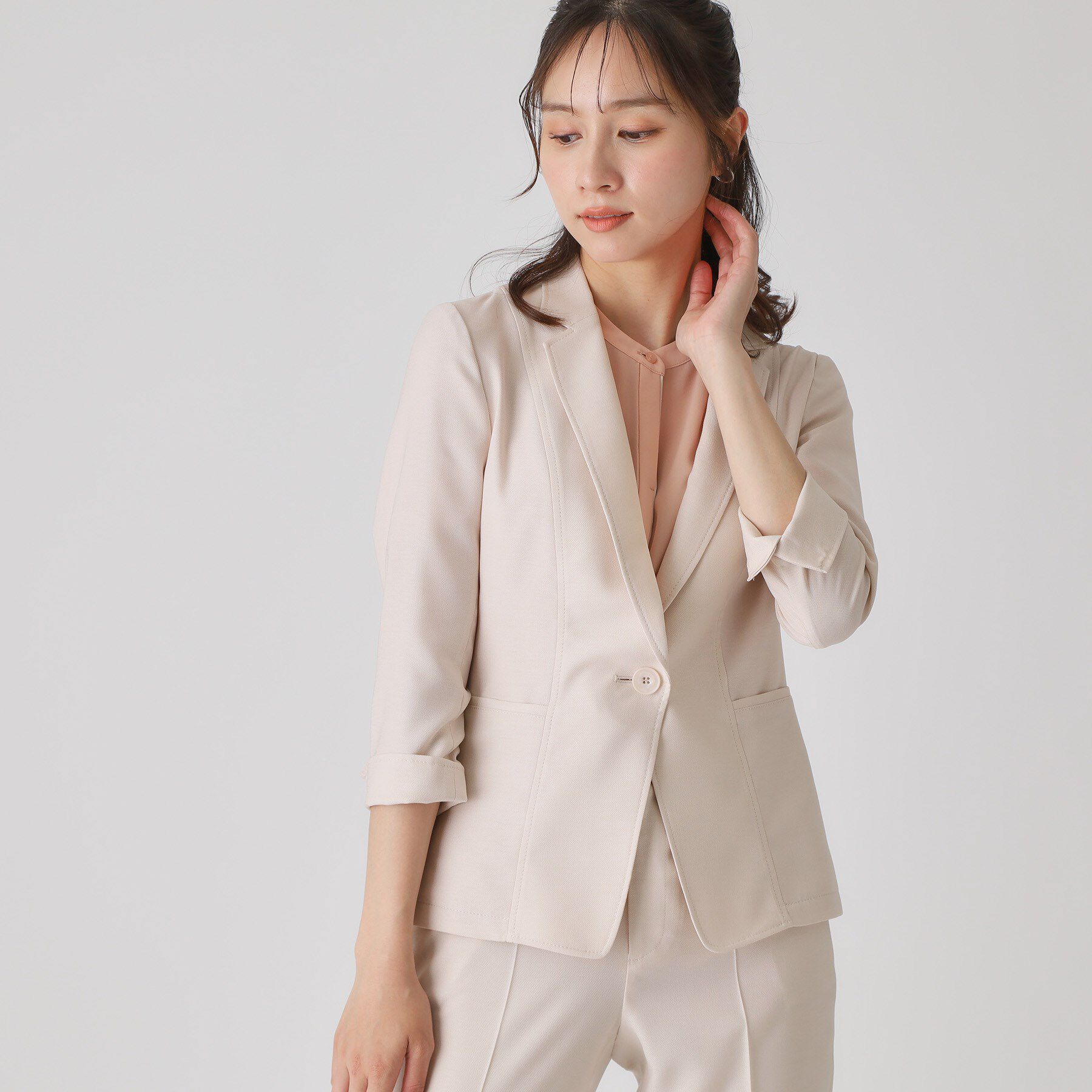 COUP DE CHANCE「【手洗い可／日本製】テーラードジャケット」|テーラードジャケット|