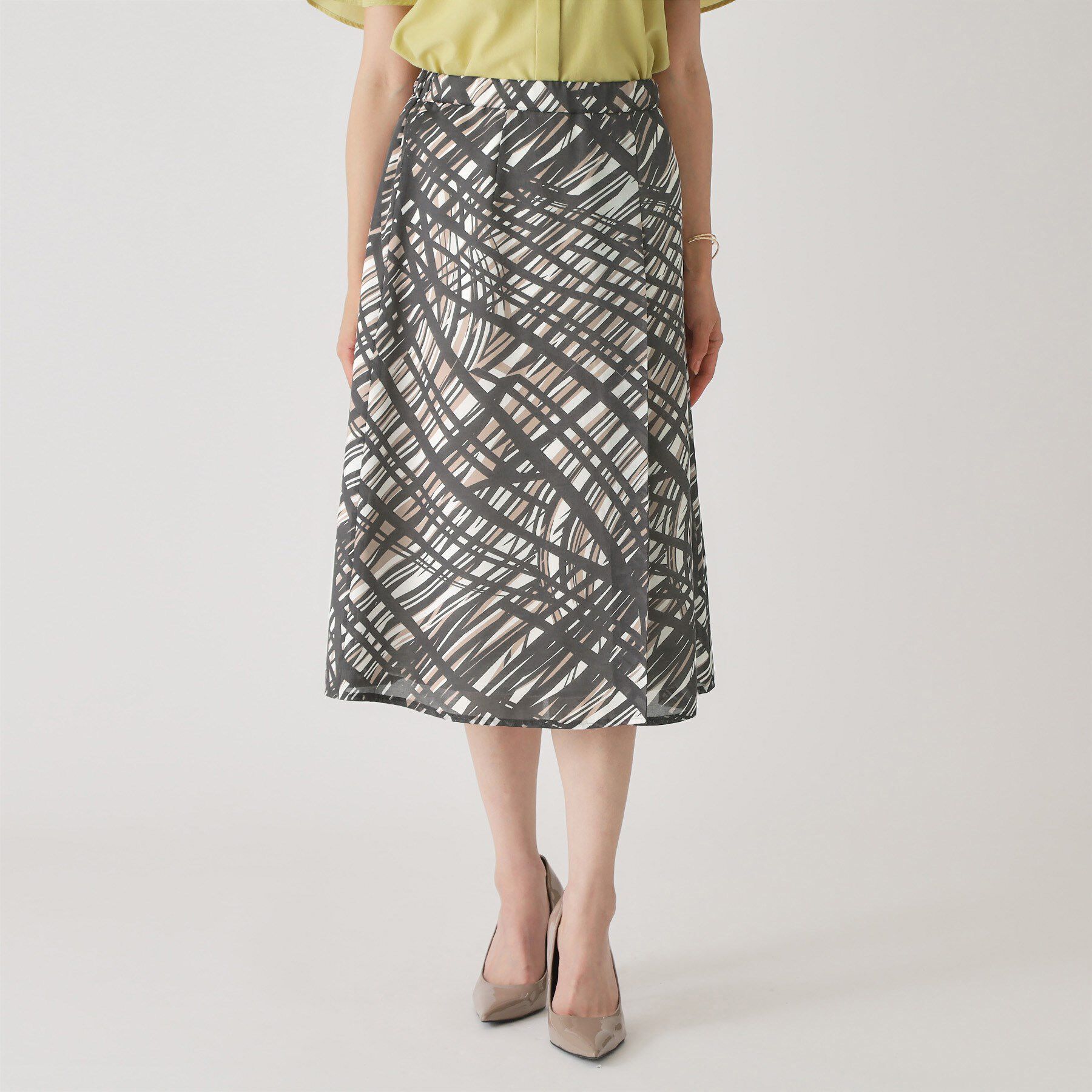 COUP DE CHANCE「【手洗い可／日本製】チェック柄のスカート」|スカート|