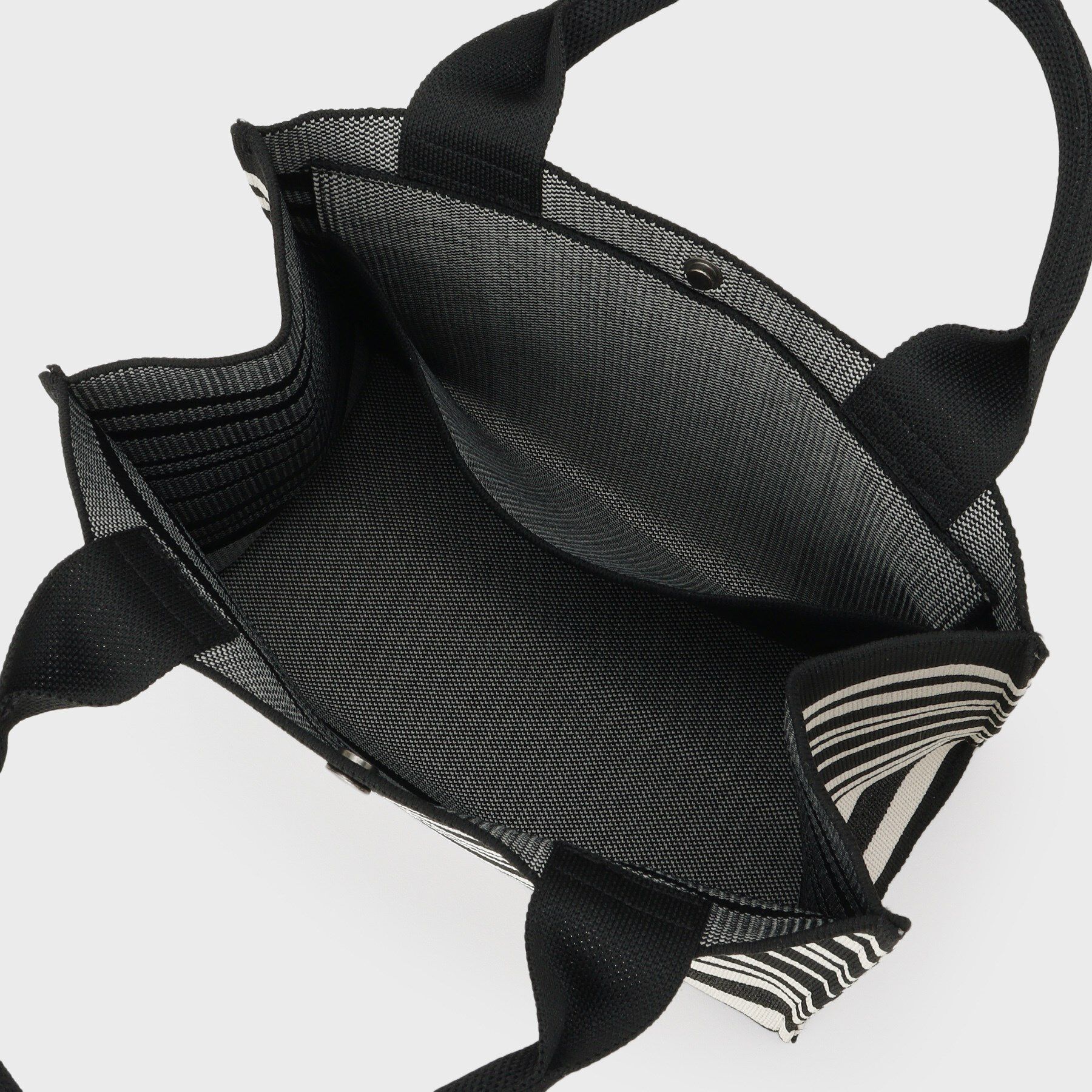 COUP DE CHANCE「トーンリズムニット／大人ボーダー柄／ニットバック」|トートバッグ|