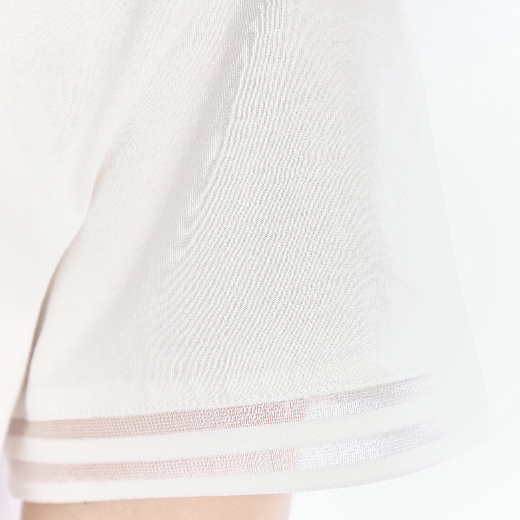 Reflect「【インナーにおすすめ◎】シアーネックデザインプルオーバー」|Tシャツ・カットソー|