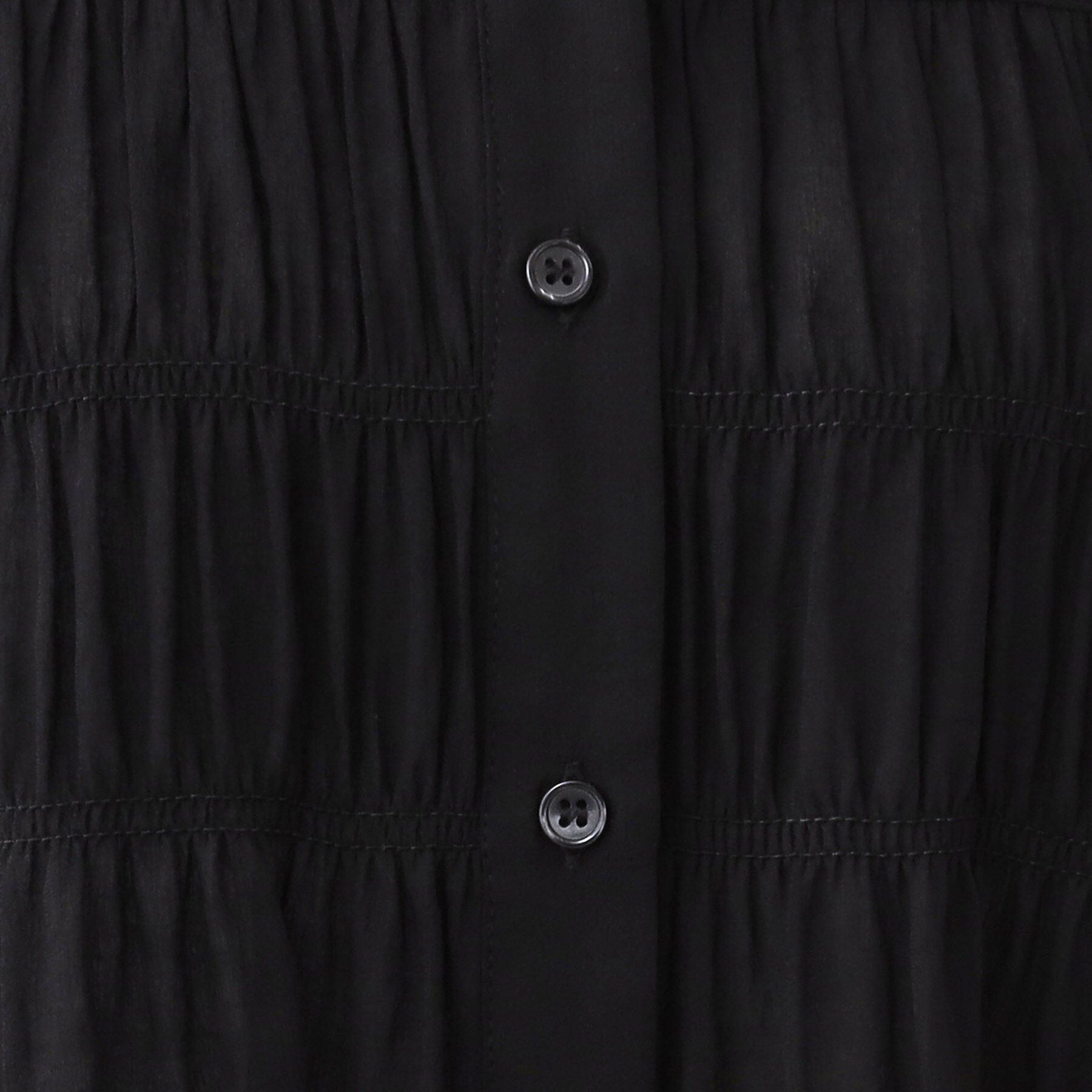 Reflect「【二の腕さりげなくカバー】シャーリングブラウス」|シャツ・ブラウス|