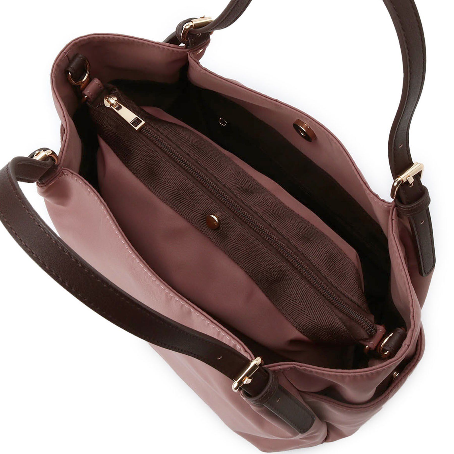 Reflect「【しっかり収納／小旅行に◎／インナーバッグ入り／ショルダー付き】3WAYデザインバッグ」|ショルダー・メッセンジャー|