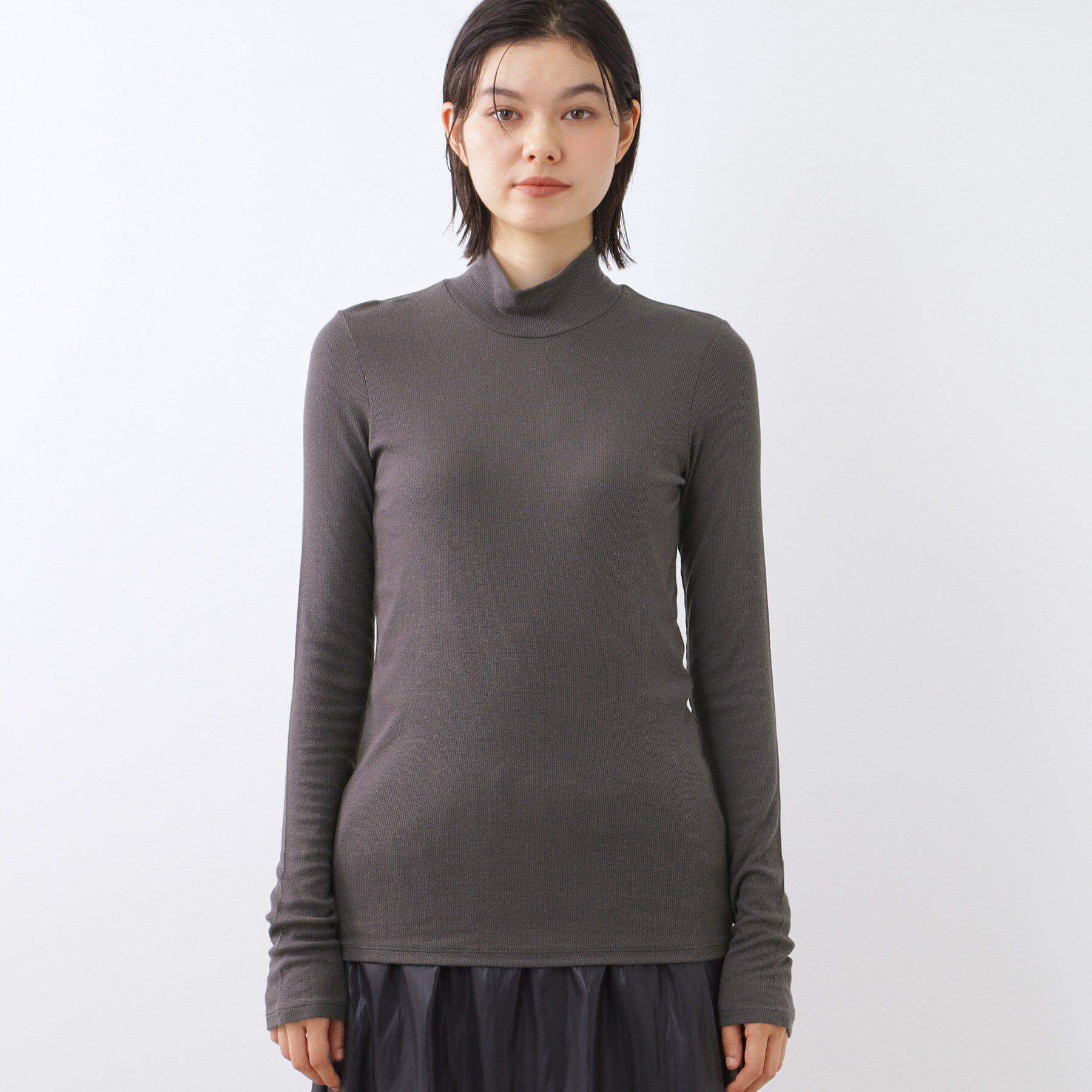 Reflect「【重ね着に大活躍◎／暖か保湿素材】プチタートルネックニット」|ニット・セーター|