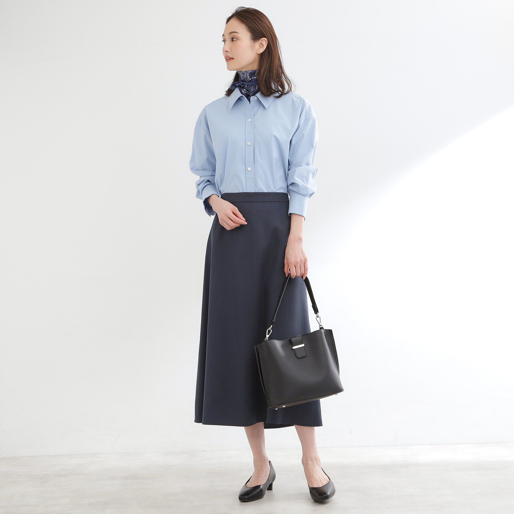 Reflect「【羽織りにも◎】タイプライタービッグシャツ」|シャツ・ブラウス|