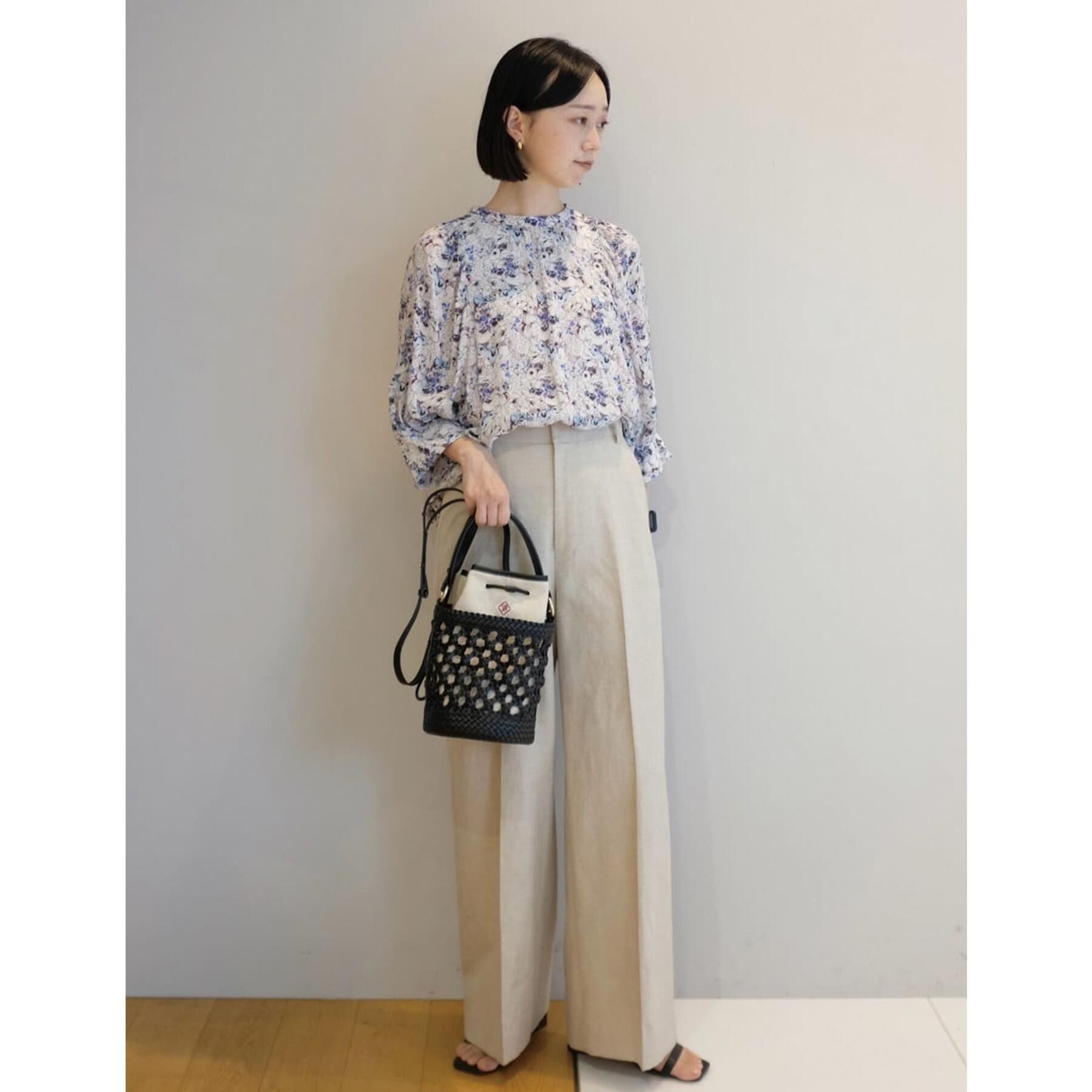 DRESSTERIOR「【3WAY】メッシュ＆キャンバス バケツBAG」|ハンドバッグ|