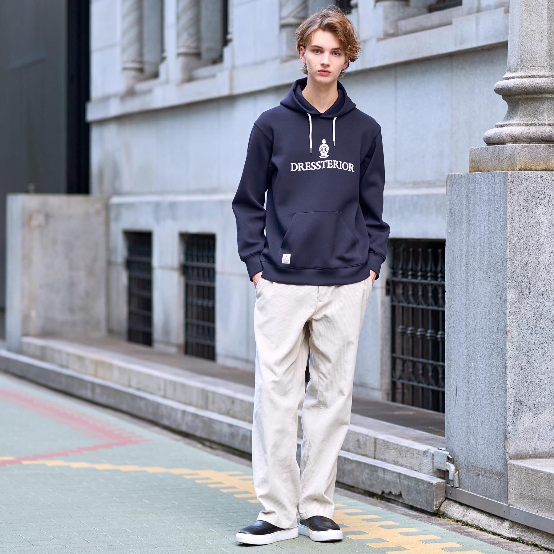 DRESSTERIOR「ストレッチポンチ フーディ」|パーカー|