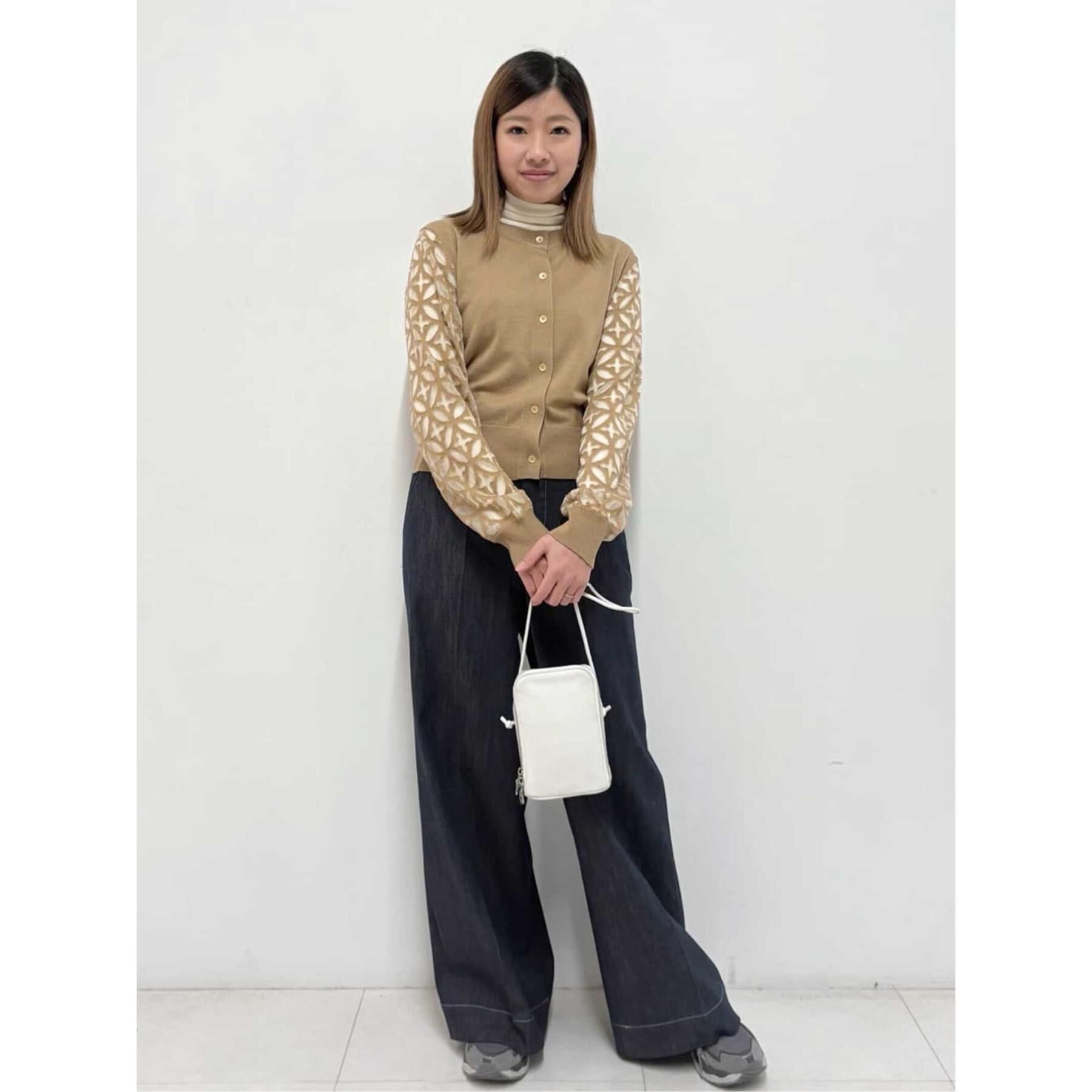 DRESSTERIOR「オーバーラップオパールスリーブカーディガン」|カーディガン|