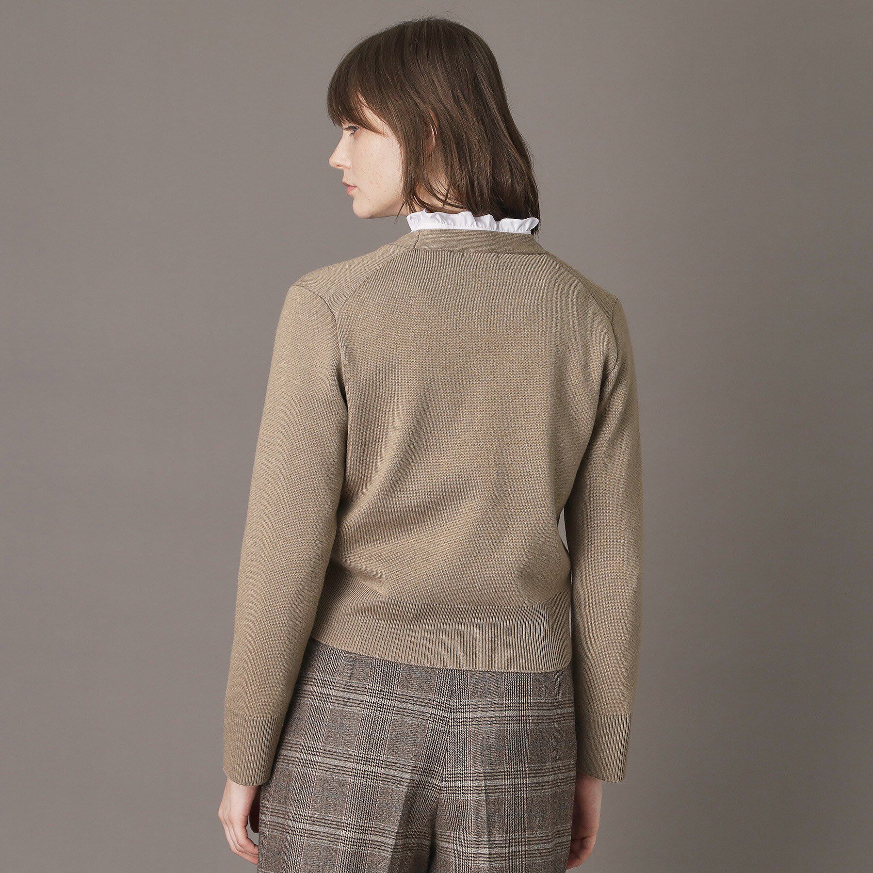 DRESSTERIOR「ミラノリブカーディガン」|カーディガン|