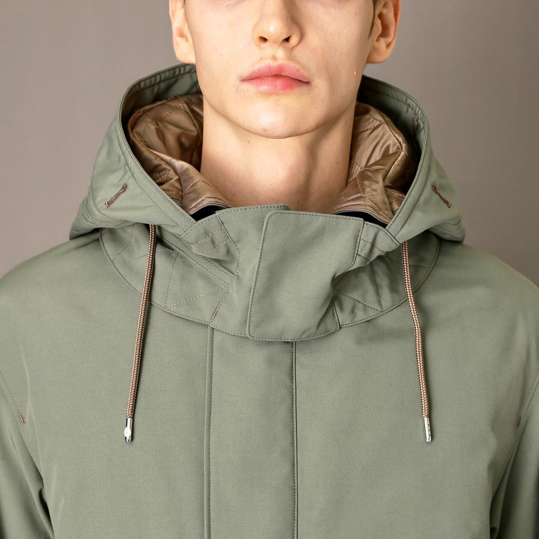 DRESSTERIOR「【Safari12月号掲載】パデッドライト ショートモッズパーカー」|ミリタリー・モッズコート|